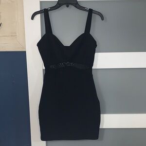 Tobi Black Mini Dress
